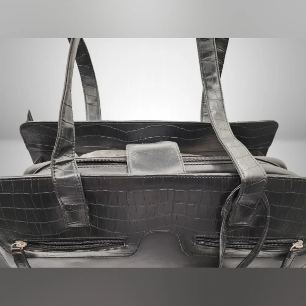 Women's Work Tote / Laptop Bag - Black